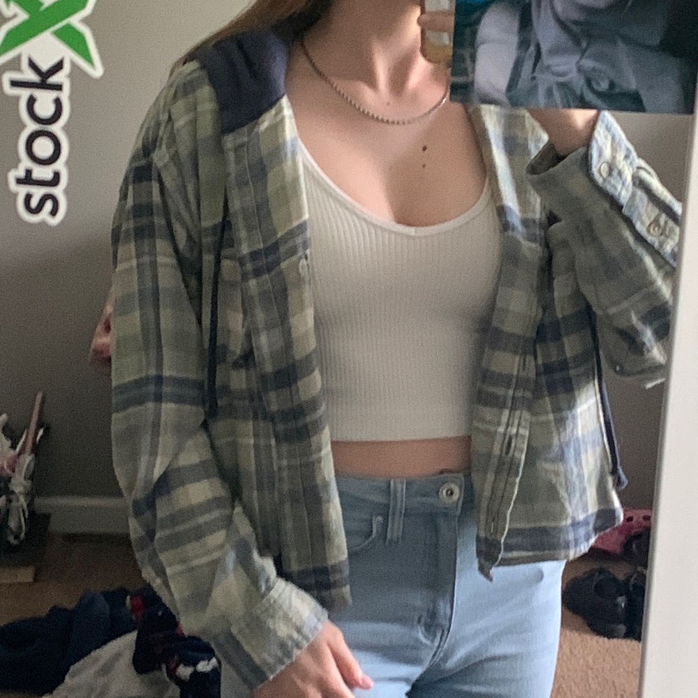 American eagle cropped jacket, size medium , never worn before